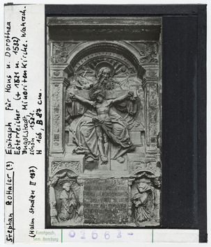 Vorschaubild Stefan Rottaler (?): Epitaph für Hans und Dorothea Esterreicher. Ingolstadt, Minoritenkirche 